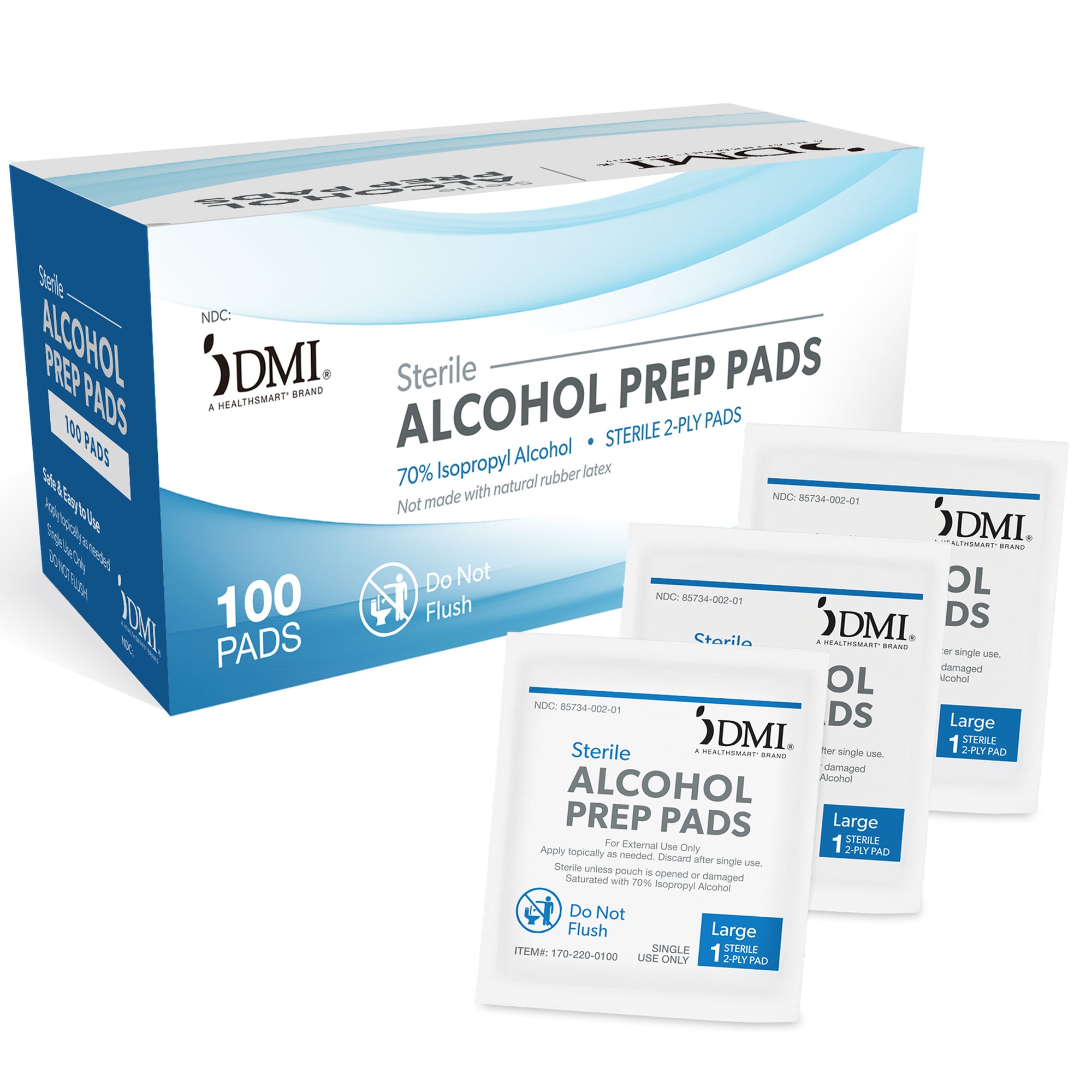 DMI Alcohol Prep Pads