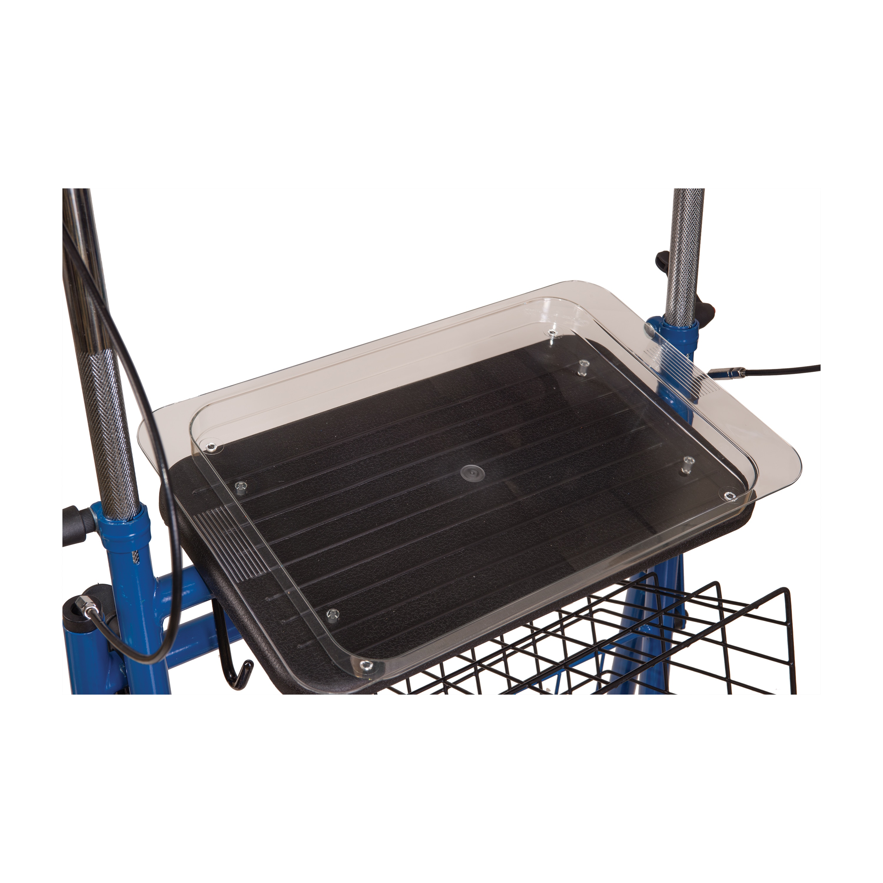 DMI® Traditional Steel Rollator Walker with Padded Seat DMI® Traditional Steel Rollator Walker with Padded Seat