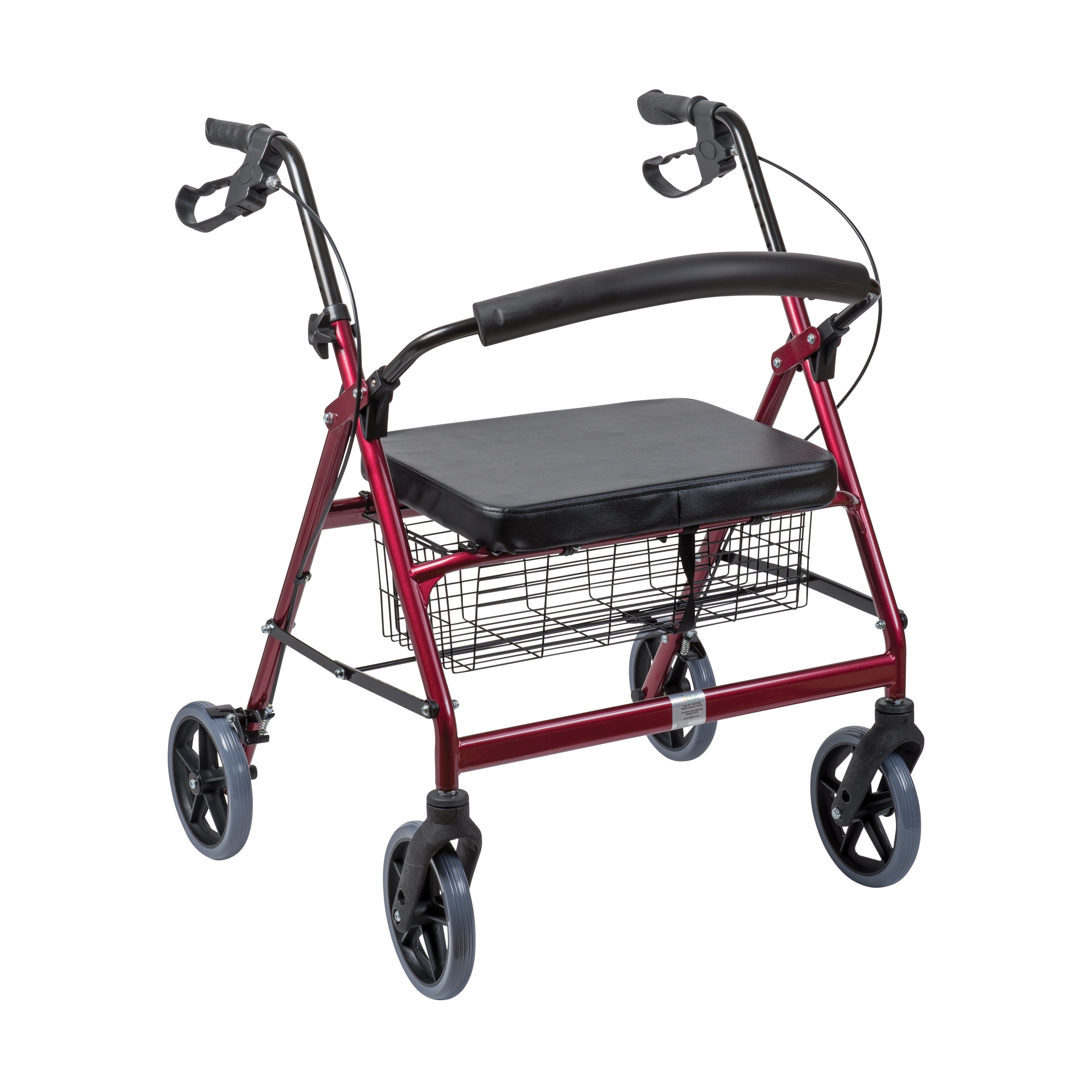 DMI® Extra-Wide Heavy Duty Steel Bariatric Rollator Walker DMI® Extra-Wide Heavy Duty Steel Bariatric Rollator Walker