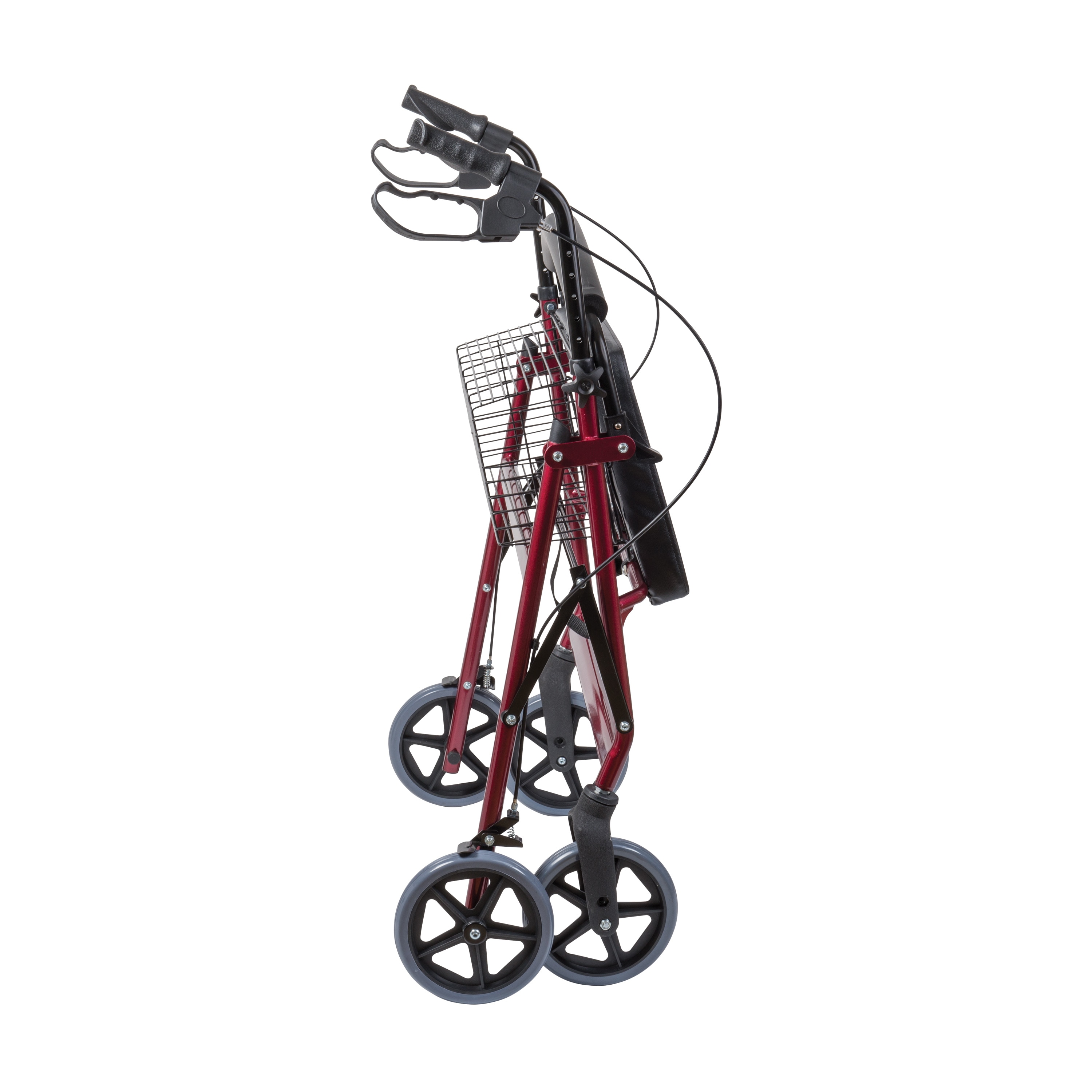 DMI® Extra-Wide Heavy Duty Steel Bariatric Rollator Walker