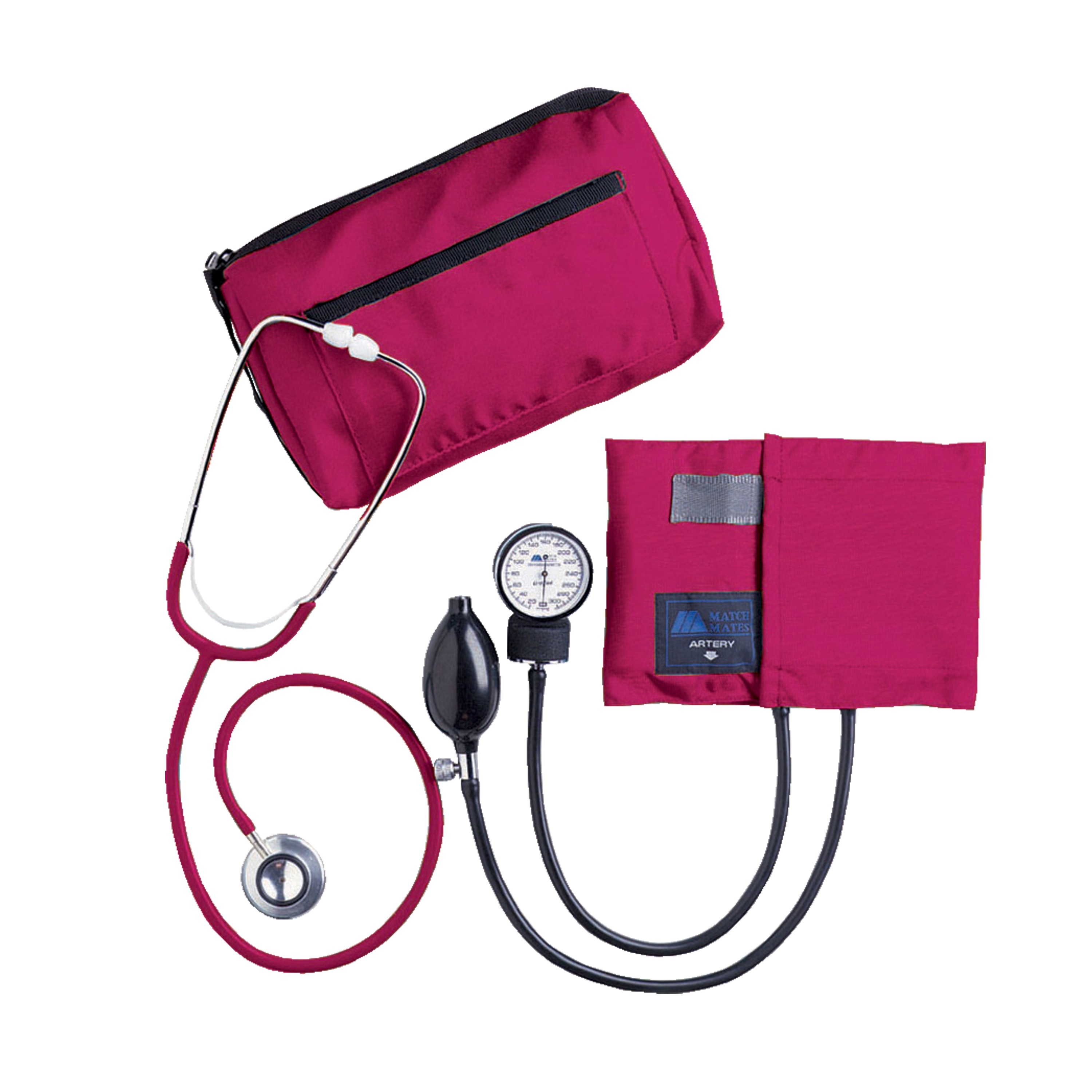 Stethoscope Kit MABIS Blood Pressure Cuff and Dual Head Stethoscope Kit